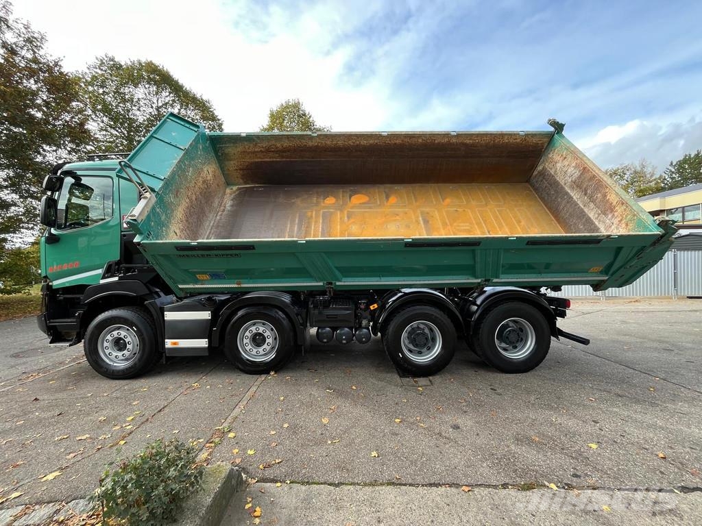 Renault C480 8X4 MEILLER STAHL 3-S.-Kipper Intarder E6D BO Kiper tovornjaki