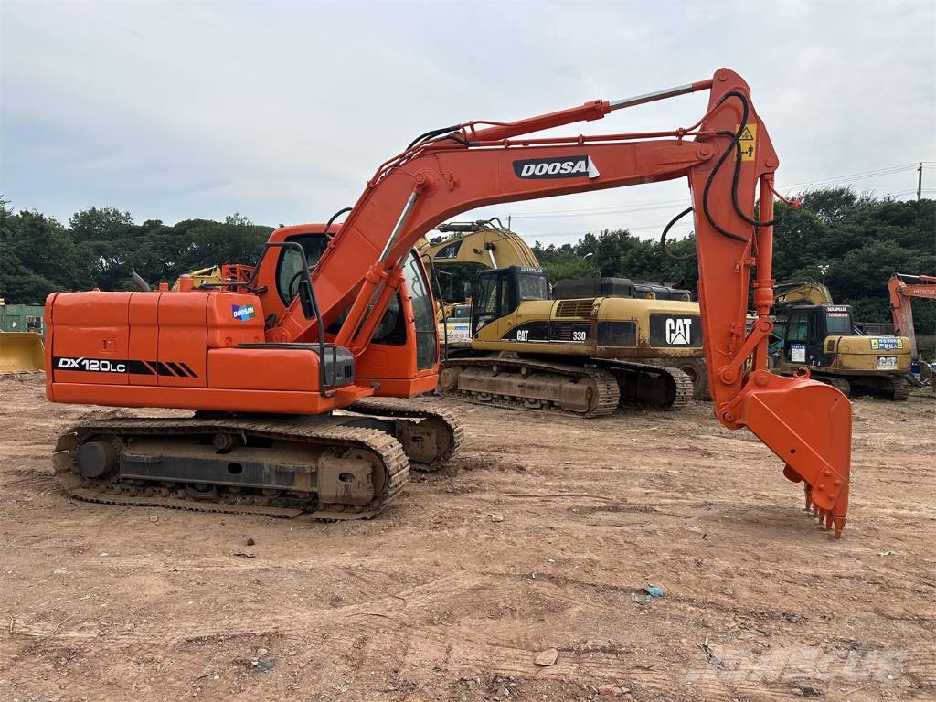 Doosan DX 120 Kāpurķēžu ekskavatori