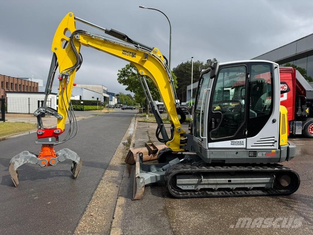 Wacker Neuson ET 65  + KINSHOFER GRABBER / GREIFER - *789h* - QU Mini ekskavatoriai < 7 t