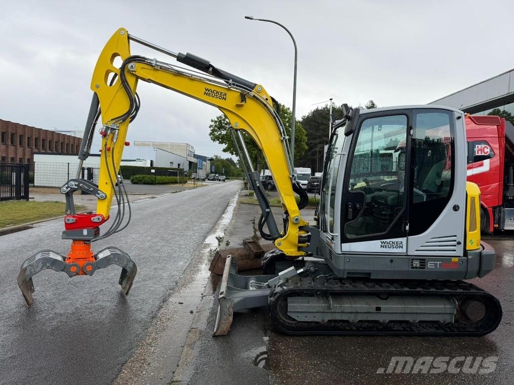 Wacker Neuson ET 65  + KINSHOFER GRABBER / GREIFER - *789h* - QU Mini ekskavatoriai < 7 t