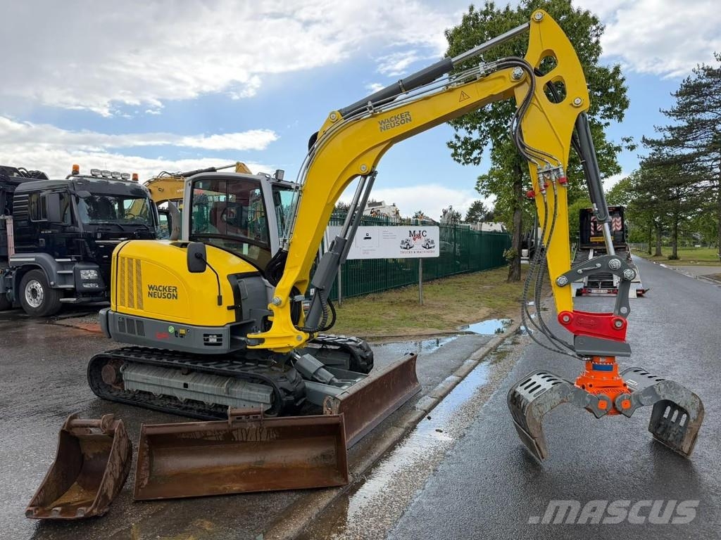 Wacker Neuson ET 65  + KINSHOFER GRABBER / GREIFER - *789h* - QU Mini ekskavatoriai < 7 t