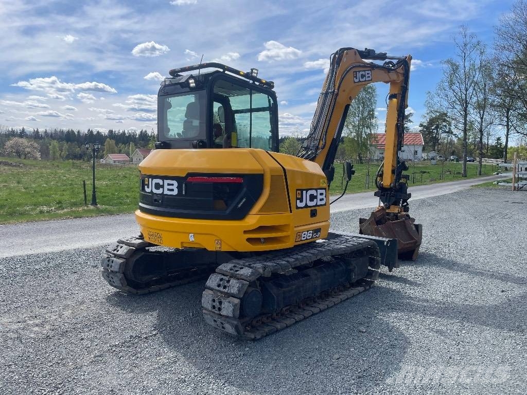 JCB 86 C-2 Engcon EC209 EC-Oil Värmare Midi bageri 7t – 12t