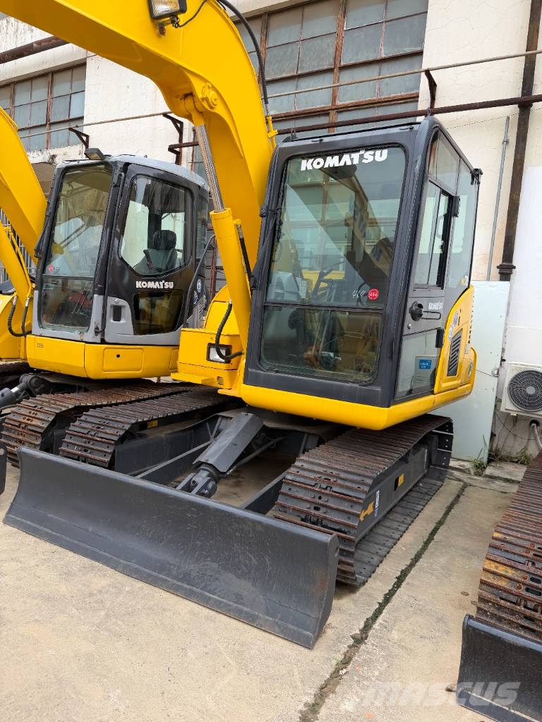 Komatsu PC 70  3000  units excavators in stock Midi bageri 7t – 12t