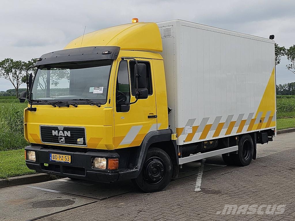 MAN 8.150 L2000 MANUAL 3-SEATS Camiones caja cerrada
