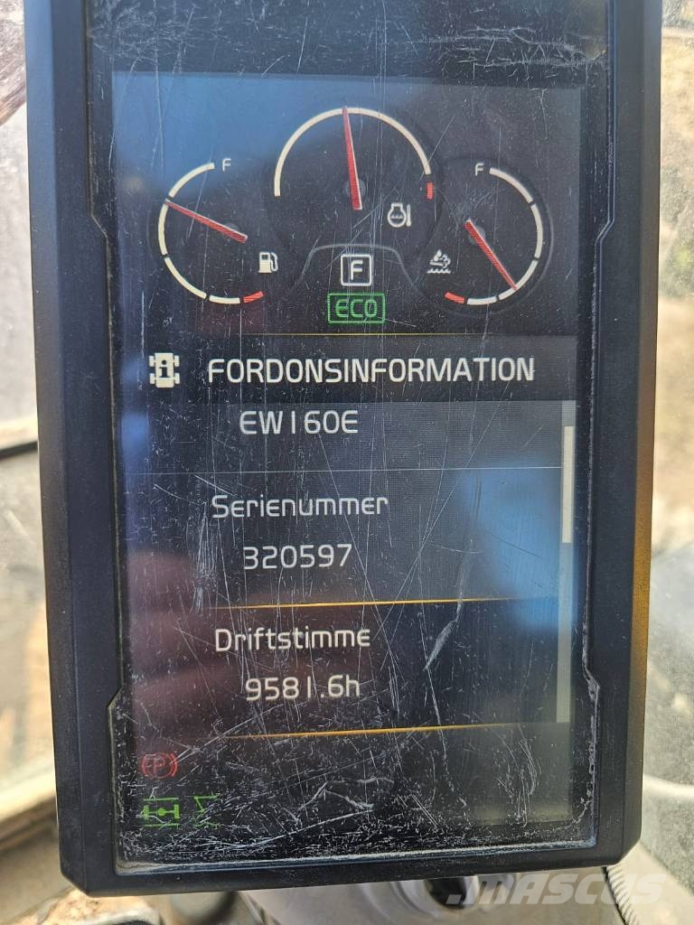 Volvo EW 160 E Εκσκαφείς με τροχούς - λάστιχα