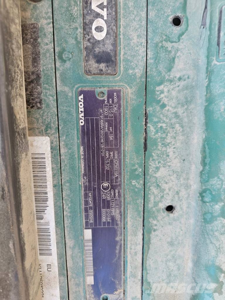 Volvo EW 160 E Εκσκαφείς με τροχούς - λάστιχα