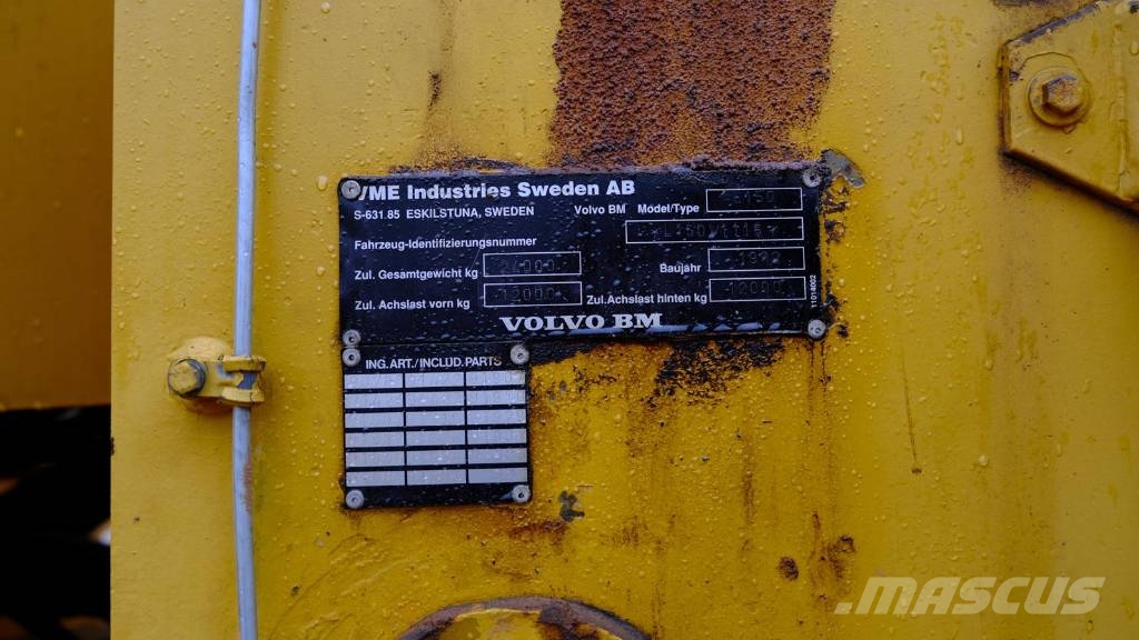 Volvo L 150 Læssemaskiner på hjul