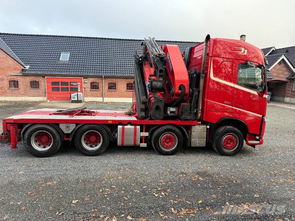 Volvo FH 500 8x4 m. 85 Tons EFFER Kran Truck mounted cranes