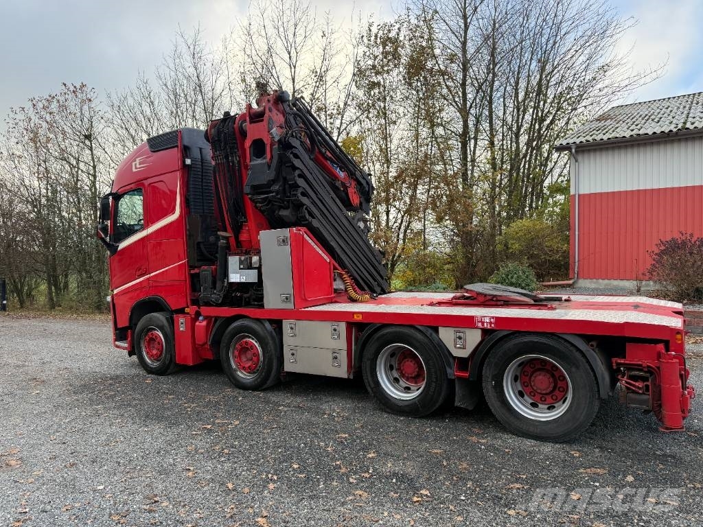 Volvo FH 500 8x4 m. 85 Tons EFFER Kran Truck mounted cranes