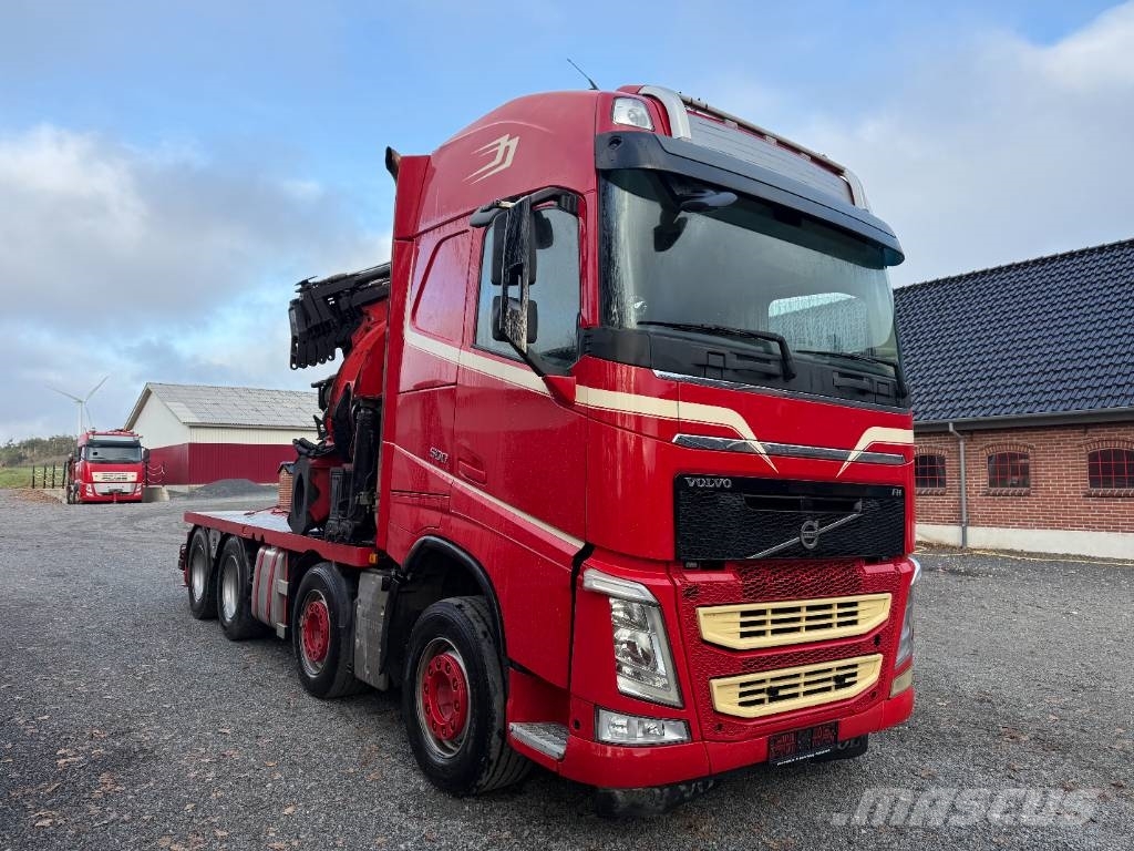 Volvo FH 500 8x4 m. 85 Tons EFFER Kran Truck mounted cranes