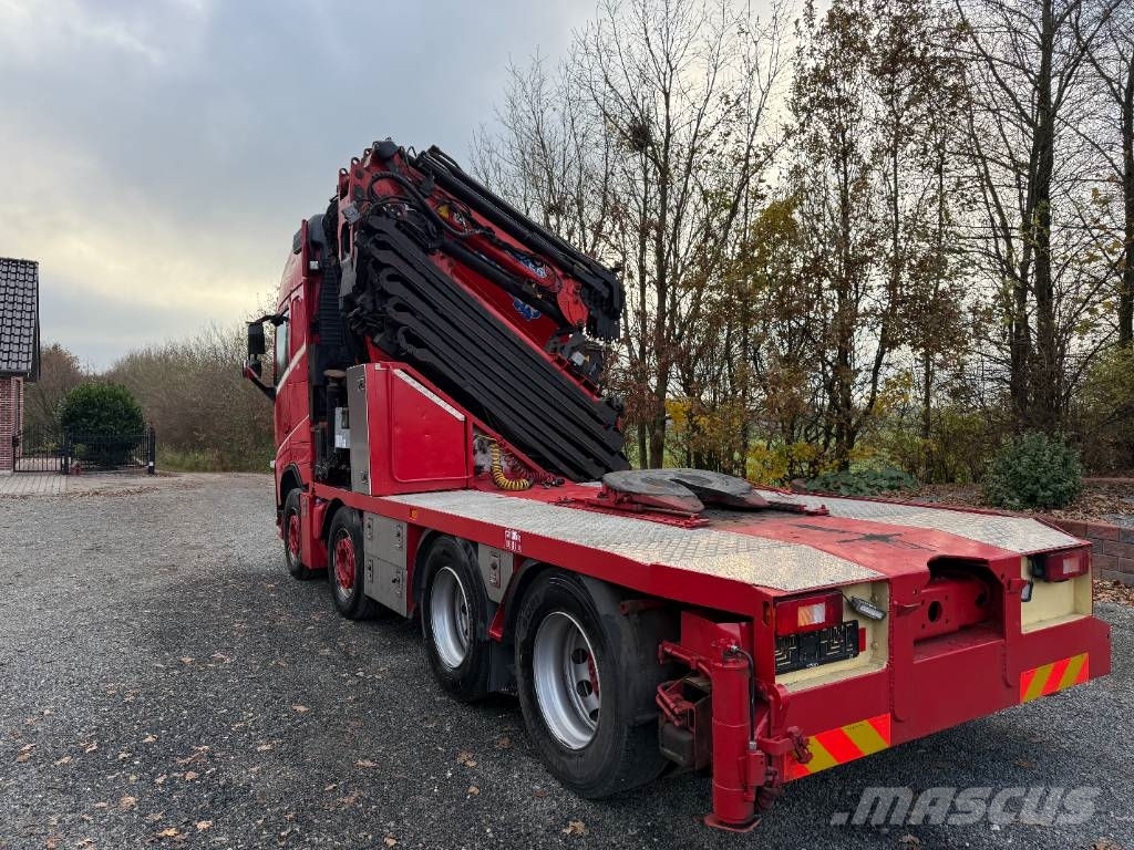 Volvo FH 500 8x4 m. 85 Tons EFFER Kran Truck mounted cranes