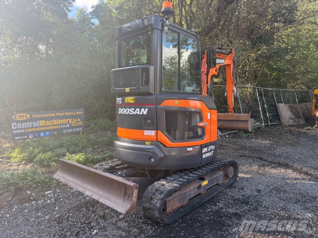 Doosan DX 27 Z Minigraafmachines < 7t