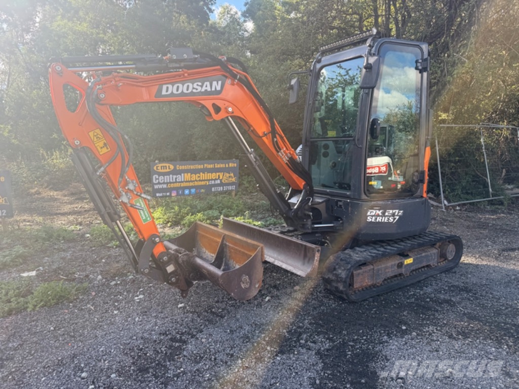 Doosan DX 27 Z Minigraafmachines < 7t