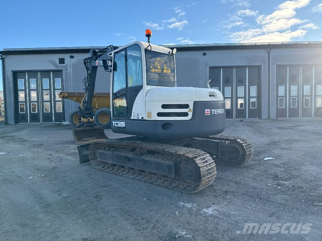 Terex TC 125 Rototilt Grip C-Smörj Raupenbagger