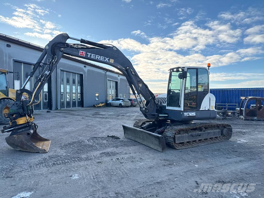 Terex TC 125 Rototilt Grip C-Smörj Raupenbagger
