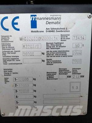 Demag AC 50 Visurgājēji celtņi