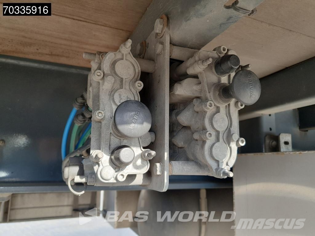 Pacton TRD345 ET3 3 axles 2x Lift + 2x Steering Axle Semirimorchi tautliner