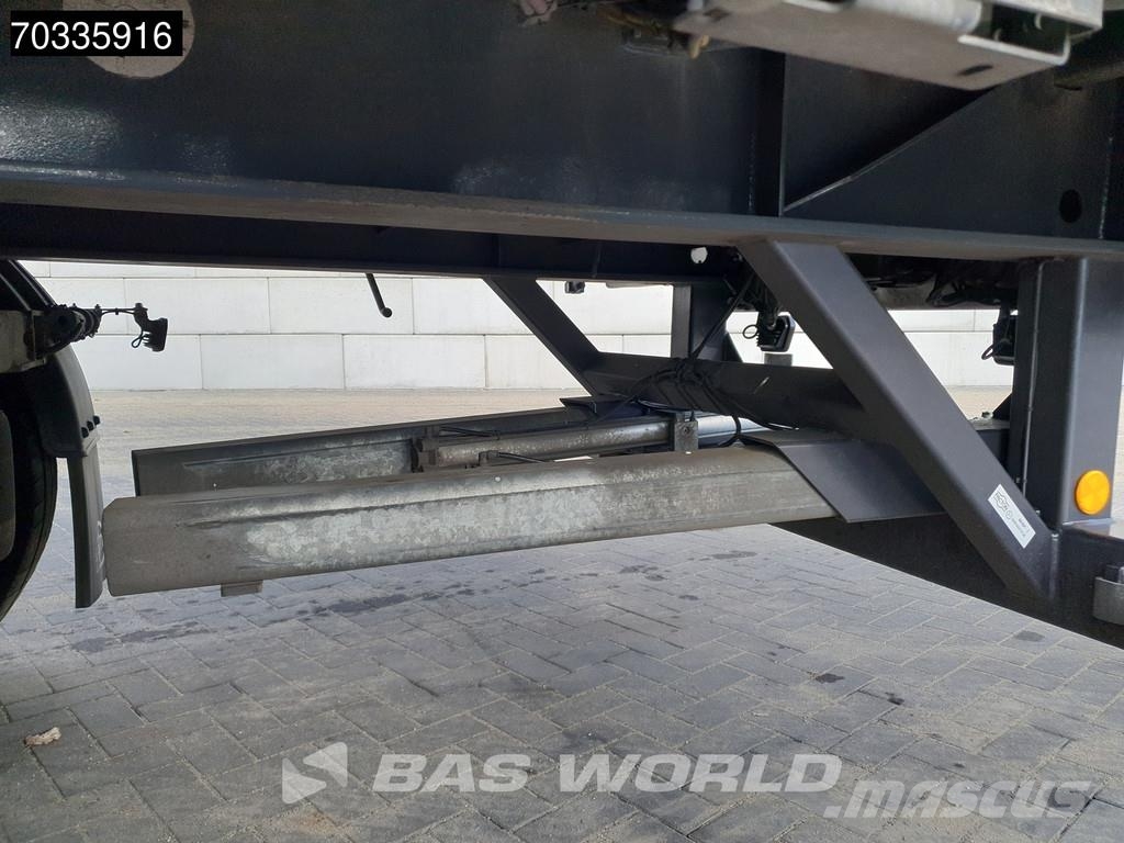 Pacton TRD345 ET3 3 axles 2x Lift + 2x Steering Axle Semirimorchi tautliner