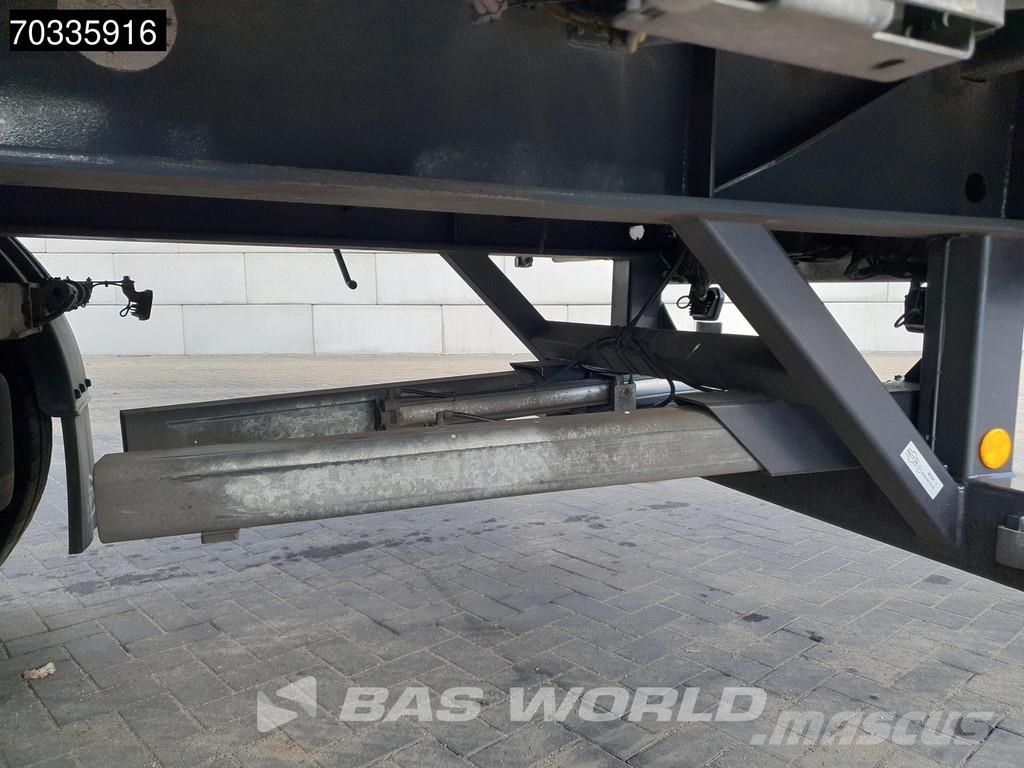 Pacton TRD345 ET3 3 axles 2xLift + 2xSteering Axle Hardwo Poluprikolice sa ciradom