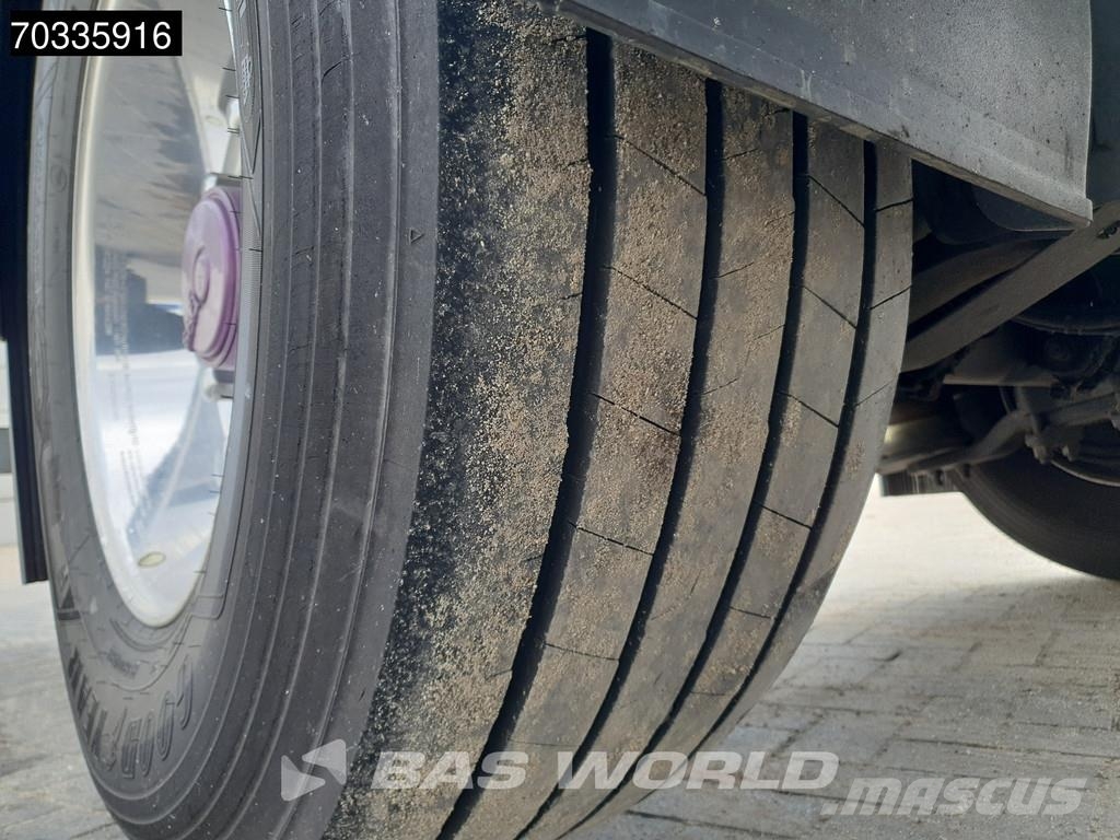 Pacton TRD345 ET3 3 axles 2x Lift + 2x Steering Axle Semirimorchi tautliner