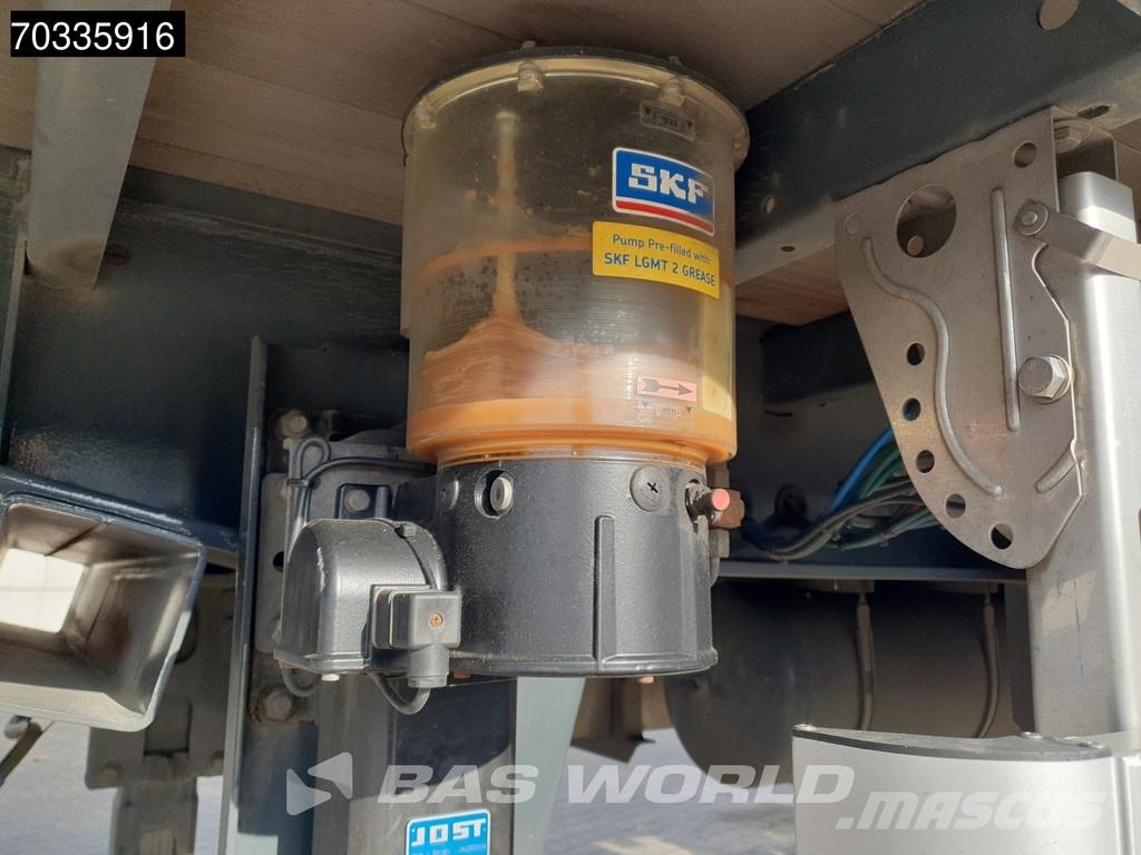 Pacton TRD345 ET3 3 axles 2x Lift + 2x Steering Axle Semirimorchi tautliner