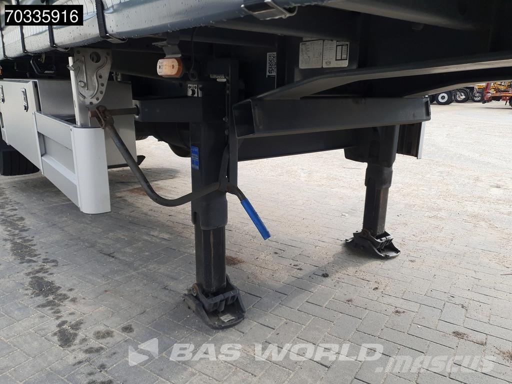 Pacton TRD345 ET3 3 axles 2x Lift + 2x Steering Axle Semirimorchi tautliner