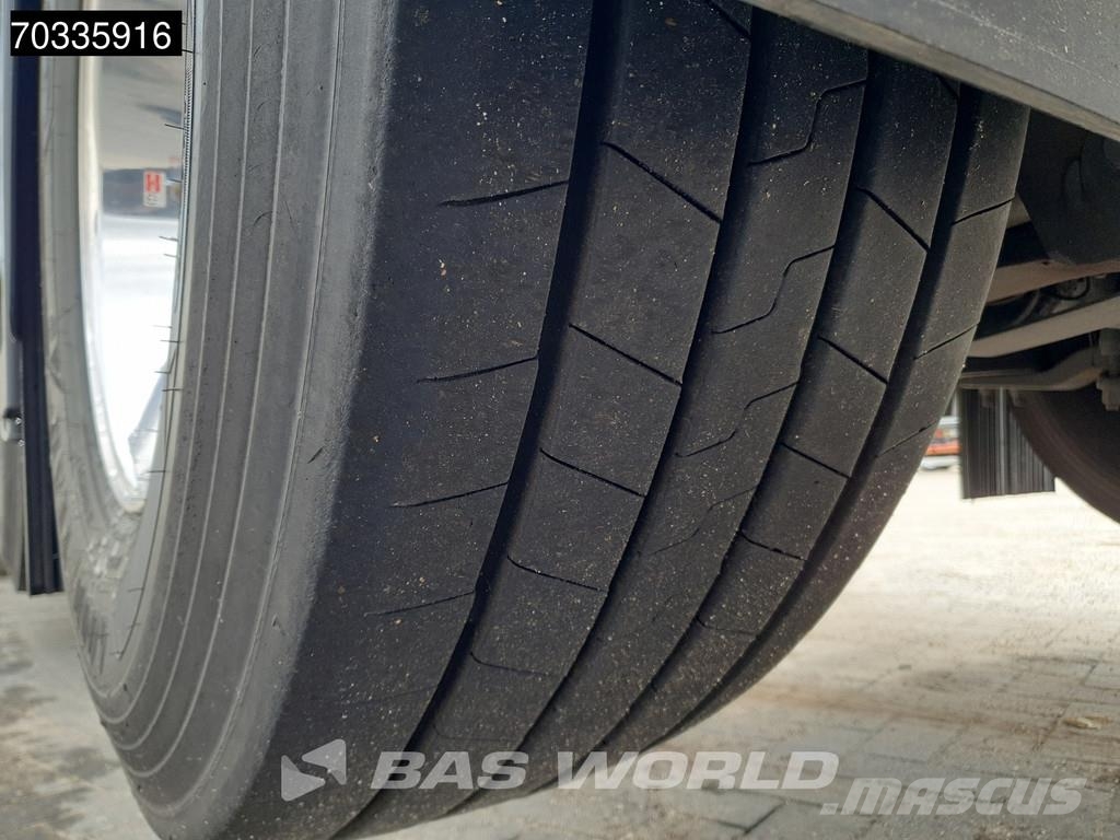 Pacton TRD345 ET3 3 axles 2x Lift + 2x Steering Axle Semirimorchi tautliner