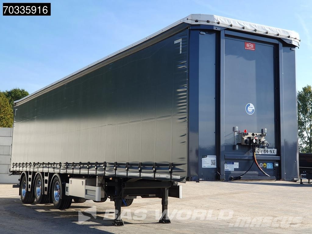 Pacton TRD345 ET3 3 axles 2xLift + 2xSteering Axle Hardwo Poluprikolice sa ciradom