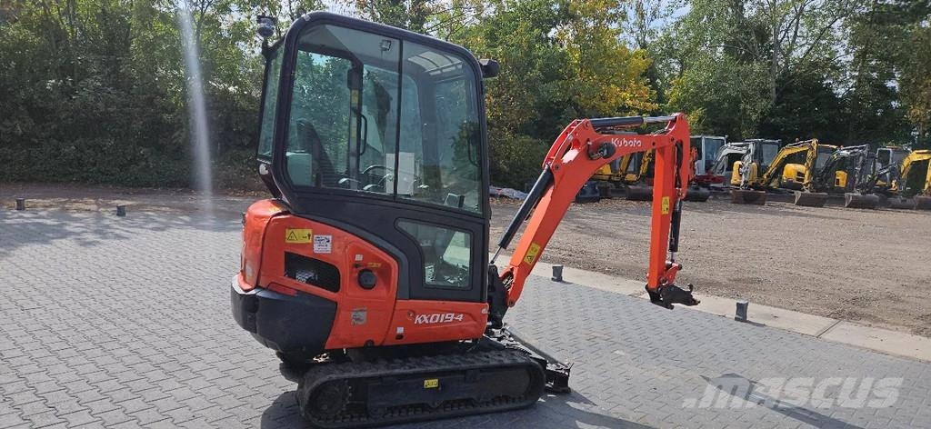 Kubota KX019-4 Mini ekskavatörler, 7 tona dek