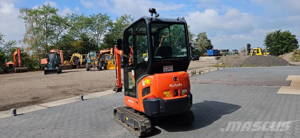 Kubota KX019-4 Mini ekskavatörler, 7 tona dek