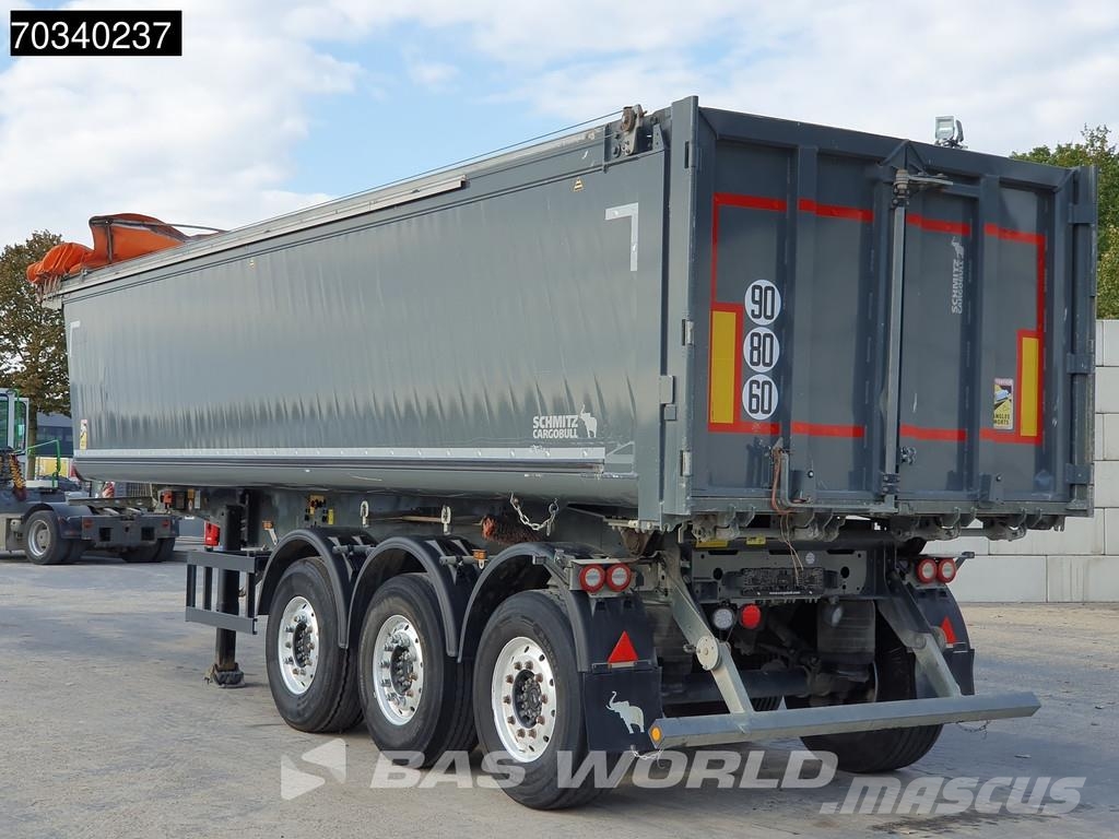 Schmitz Cargobull SCB*S3D 3 axles ALU Lift Axle 33m3 티퍼 세미 트레일러
