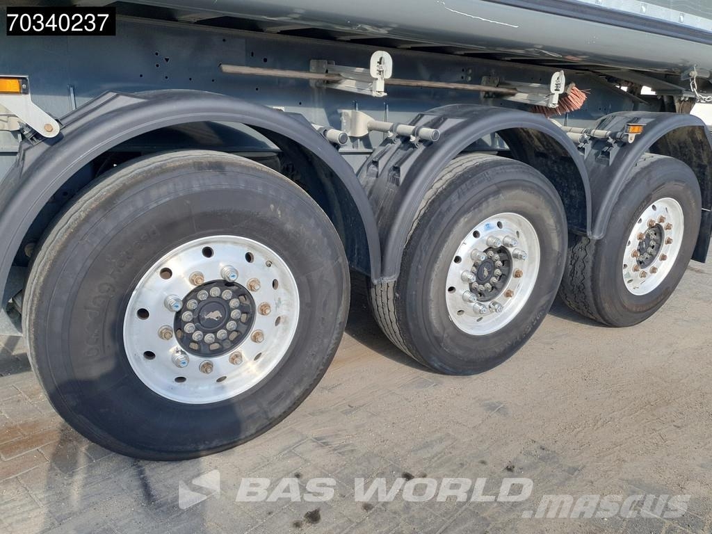 Schmitz Cargobull SCB*S3D 3 axles ALU Lift Axle 33m3 Polprikolice prekucniki - kiper