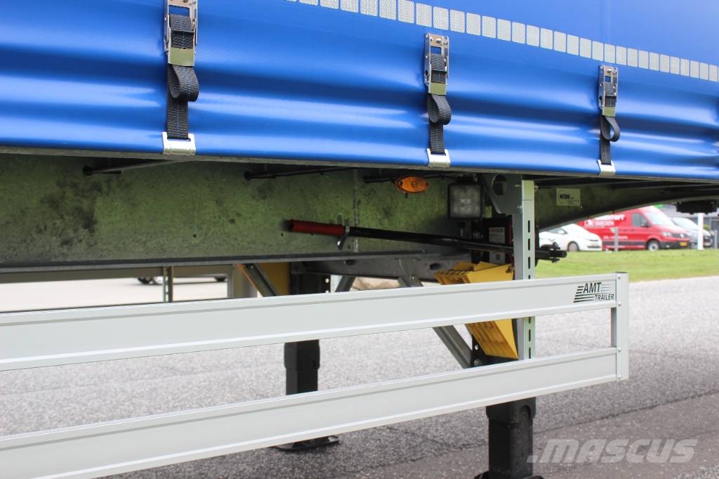 AMT CI200 2 akslet city-gardintrailer med lift Curtain sider semi-trailers