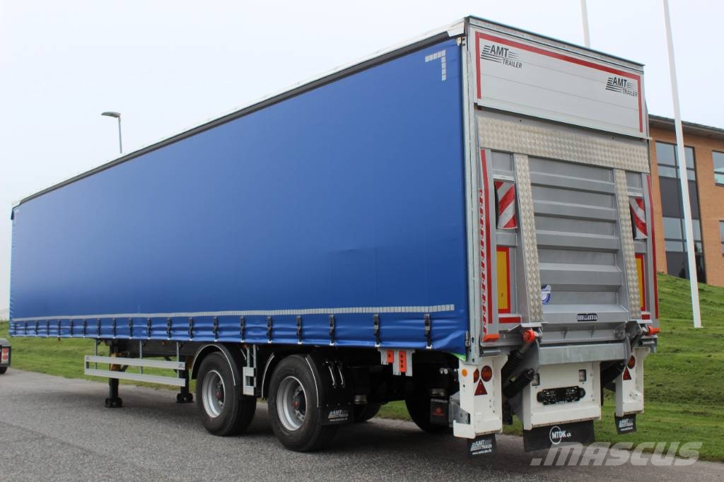 AMT CI200 2 akslet city-gardintrailer med lift Curtain sider semi-trailers