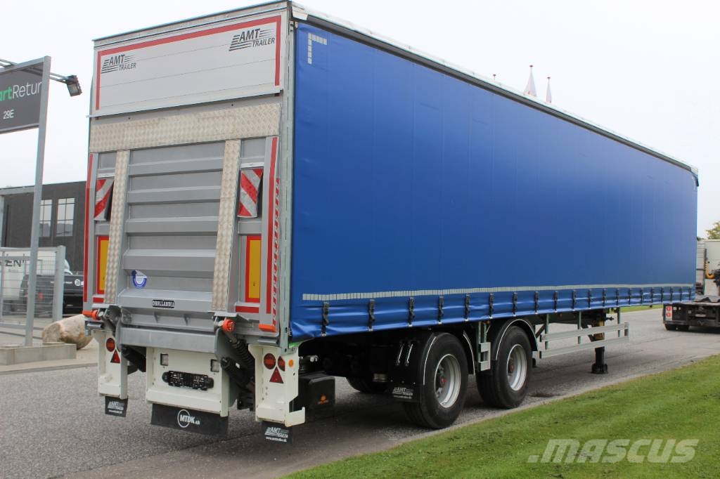 AMT CI200 2 akslet city-gardintrailer med lift Curtain sider semi-trailers