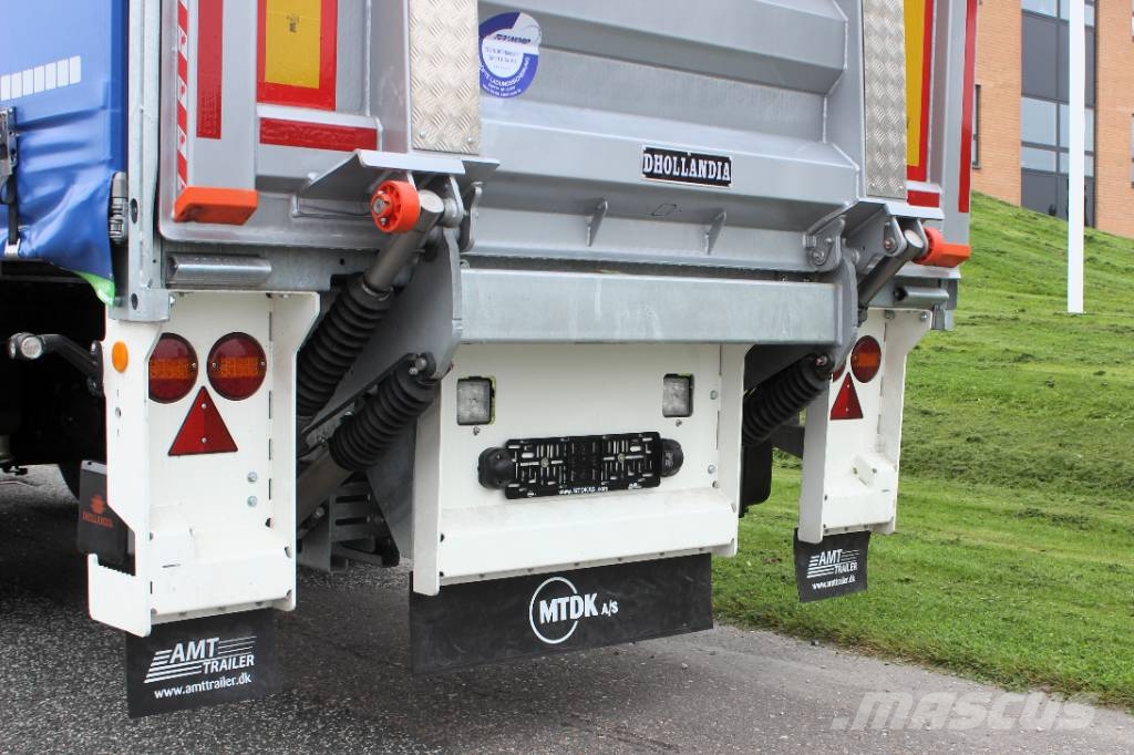 AMT CI200 2 akslet city-gardintrailer med lift Curtain sider semi-trailers