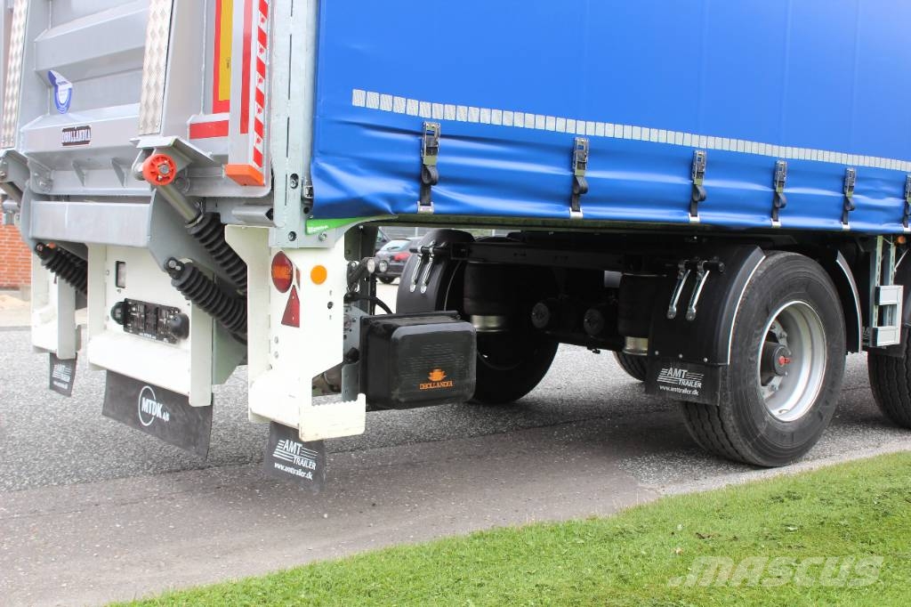 AMT CI200 2 akslet city-gardintrailer med lift Curtain sider semi-trailers