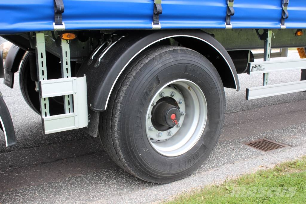 AMT CI200 2 akslet city-gardintrailer med lift Curtain sider semi-trailers