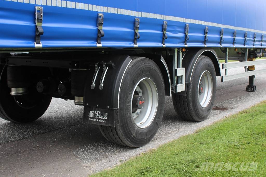 AMT CI200 2 akslet city-gardintrailer med lift Curtain sider semi-trailers