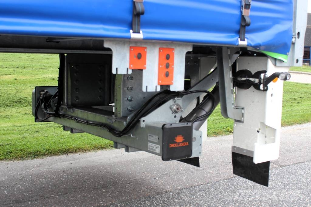 AMT CI200 2 akslet city-gardintrailer med lift Curtain sider semi-trailers
