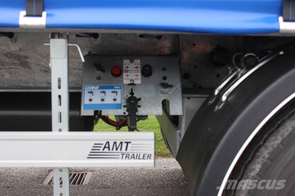 AMT CI200 2 akslet city-gardintrailer med lift Curtain sider semi-trailers