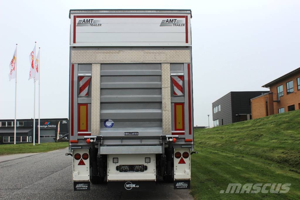 AMT CI200 2 akslet city-gardintrailer med lift Curtain sider semi-trailers