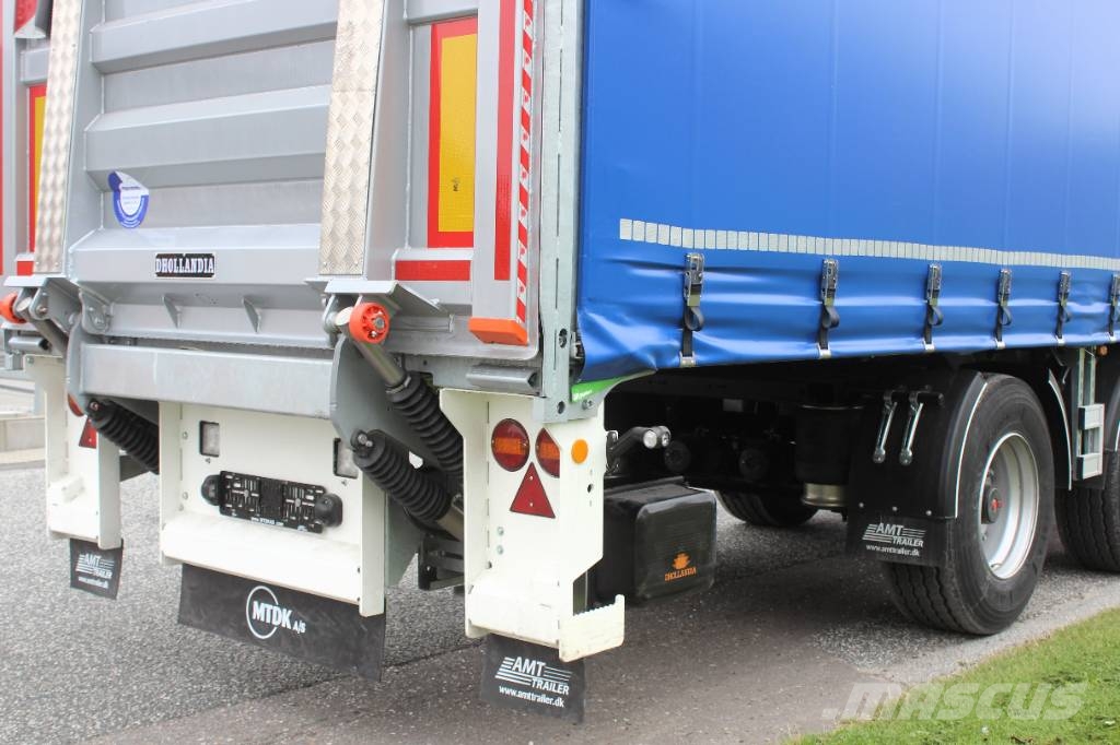 AMT CI200 2 akslet city-gardintrailer med lift Curtain sider semi-trailers
