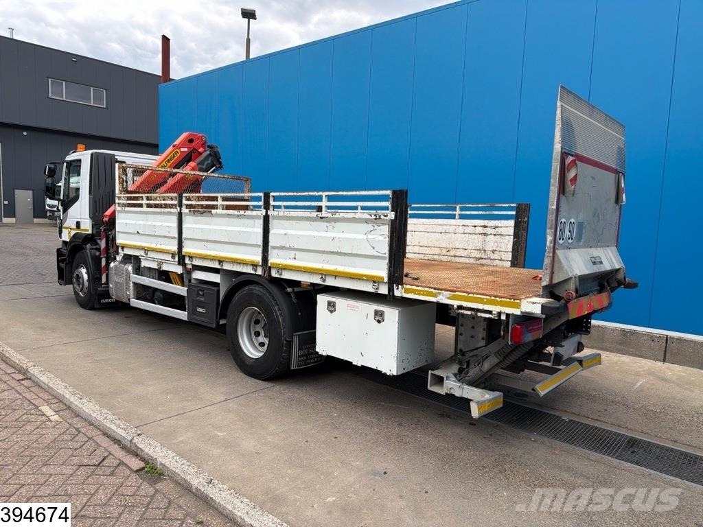 Iveco Stralis 310 EURO 6, Palfinger, Remote, Dhollandia Camion con sponde ribaltabili