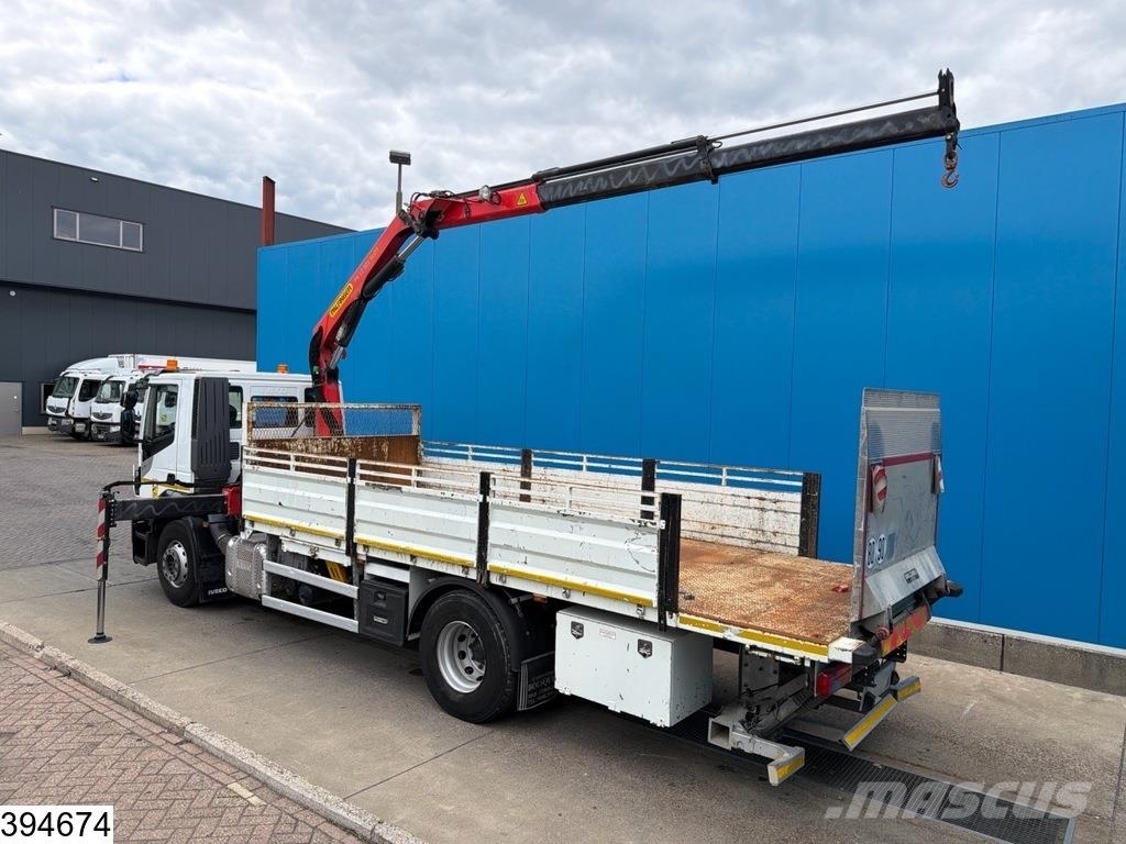 Iveco Stralis 310 EURO 6, Palfinger, Remote, Dhollandia Camion con sponde ribaltabili