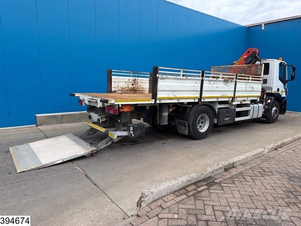 Iveco Stralis 310 EURO 6, Palfinger, Remote, Dhollandia Camion con sponde ribaltabili