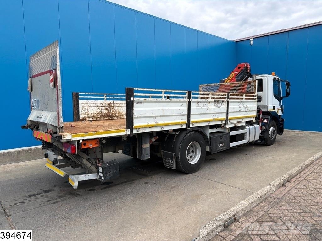 Iveco Stralis 310 EURO 6, Palfinger, Remote, Dhollandia Camion con sponde ribaltabili