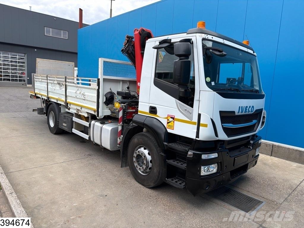 Iveco Stralis 310 EURO 6, Palfinger, Remote, Dhollandia Camion con sponde ribaltabili