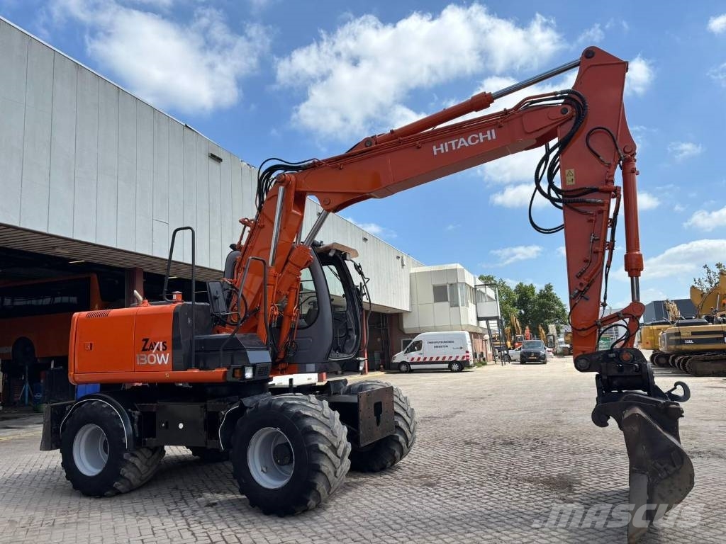 Hitachi ZX 130 W, 2007, Oude Tonge, Zuid-Holland
