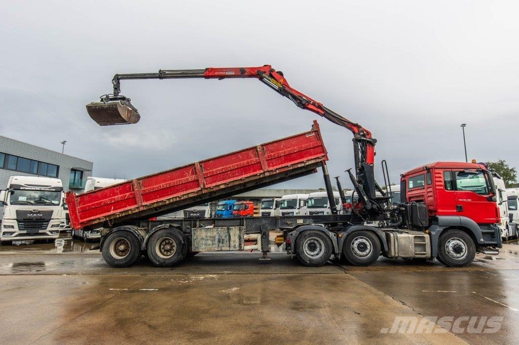 MAN TGS 26.400 - 6X4H+ EPSILON Q170 Z95 TR Camiões basculantes